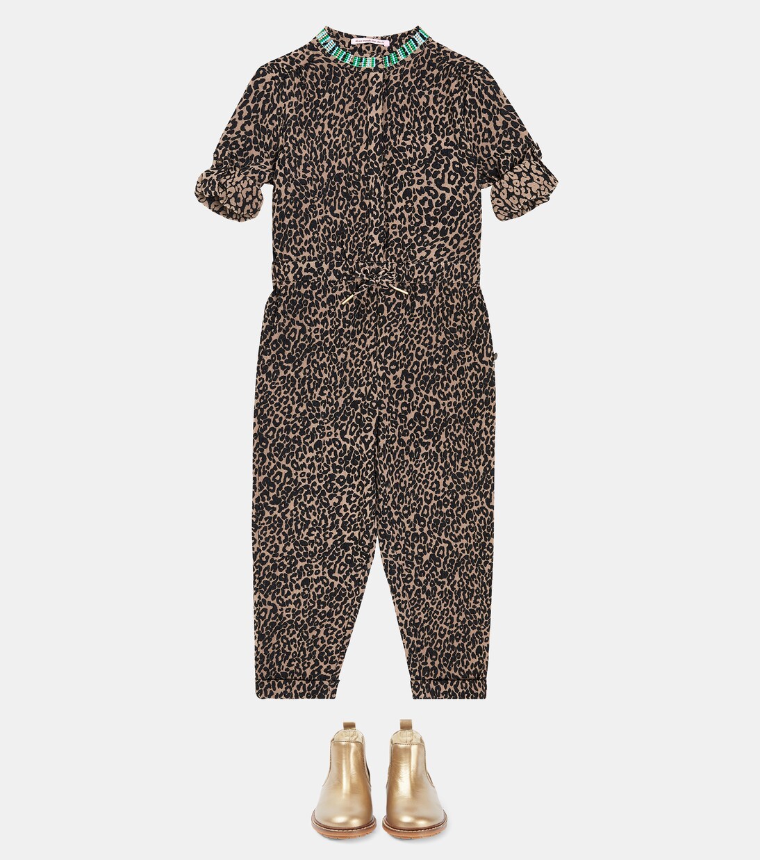 Leopard-print jumpsuit | Scotch & Soda Kids