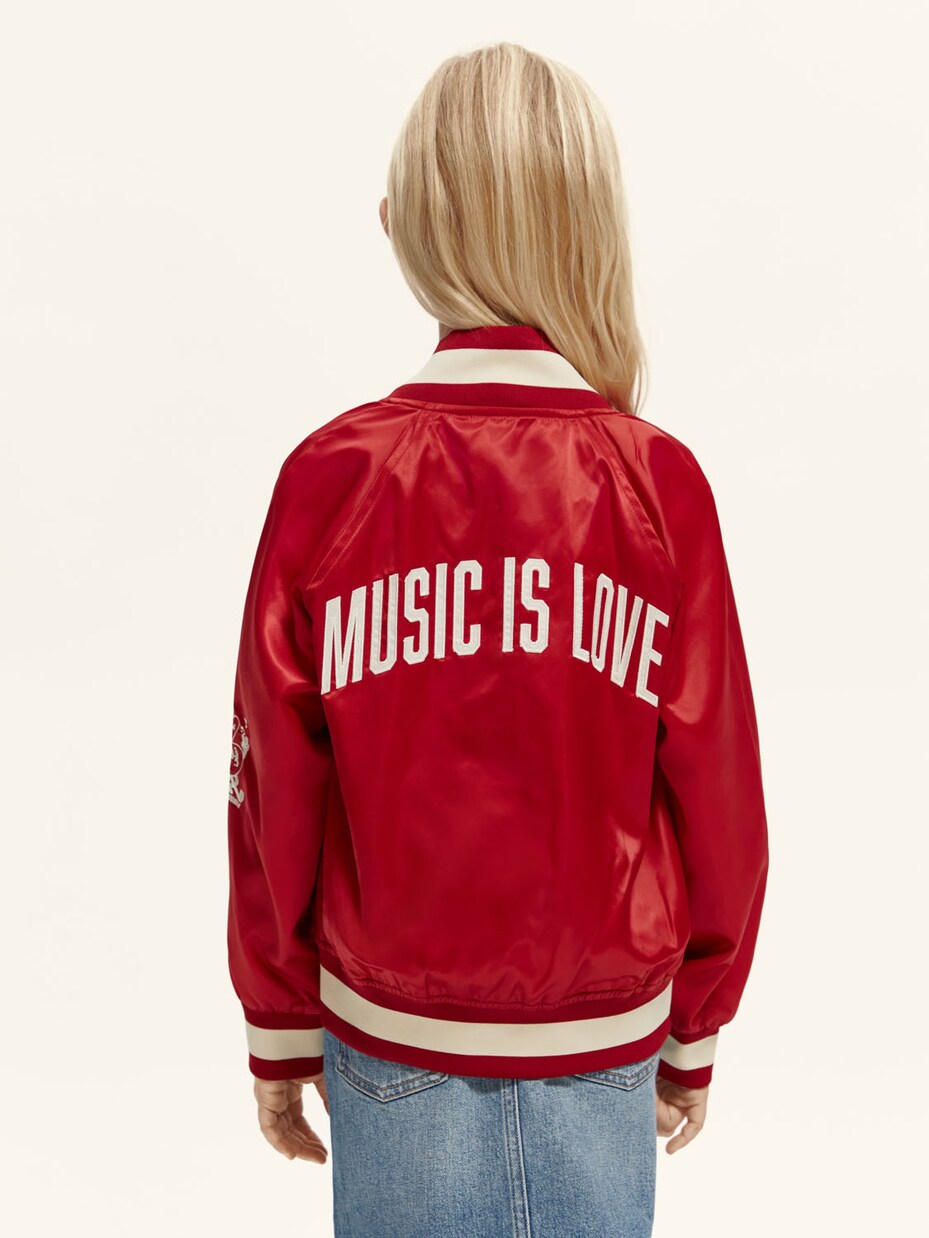 Embroidered varsity jacket | Scotch & Soda Kids