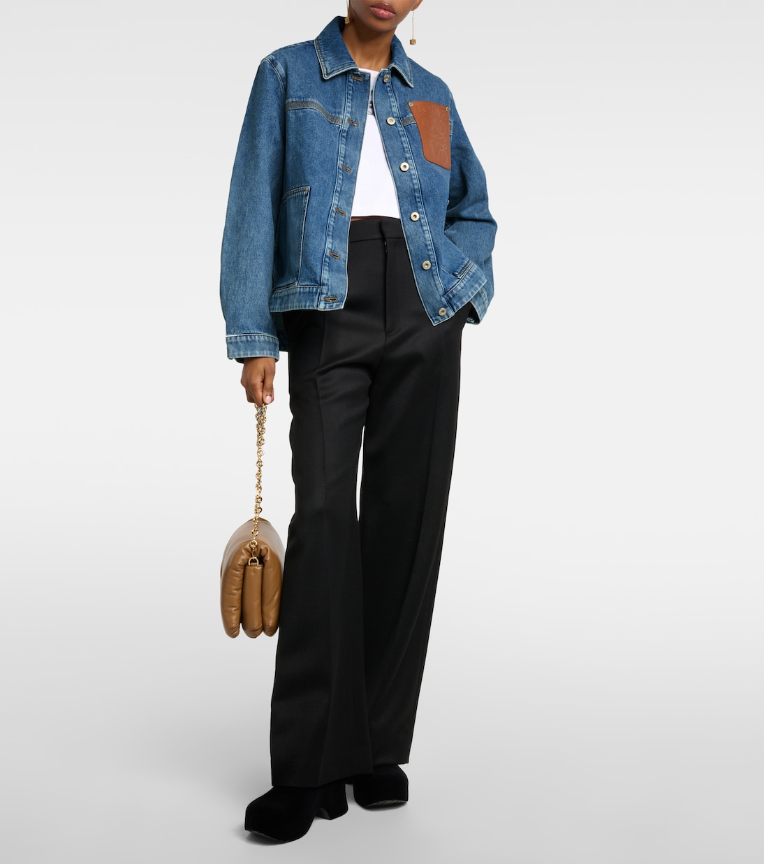 Jacke Anagram aus Denim | Loewe