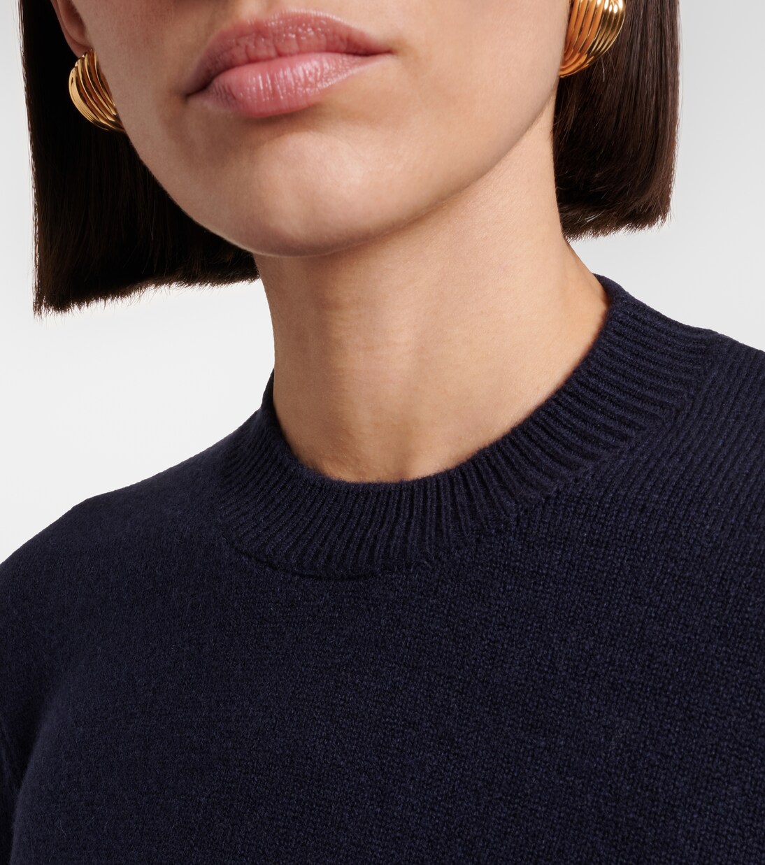 Pull en cachemire et cuir | Bottega Veneta