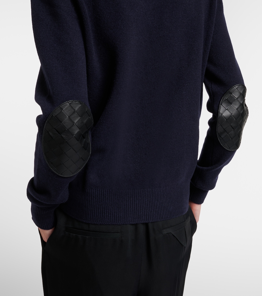 Pull en cachemire et cuir | Bottega Veneta