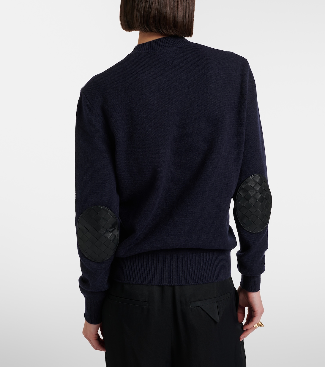 Pull en cachemire et cuir | Bottega Veneta