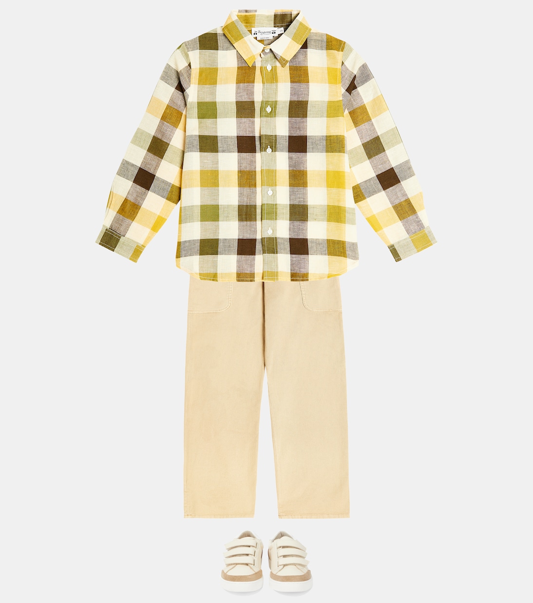 Hemd Daho aus Leinen und Baumwolle | Bonpoint