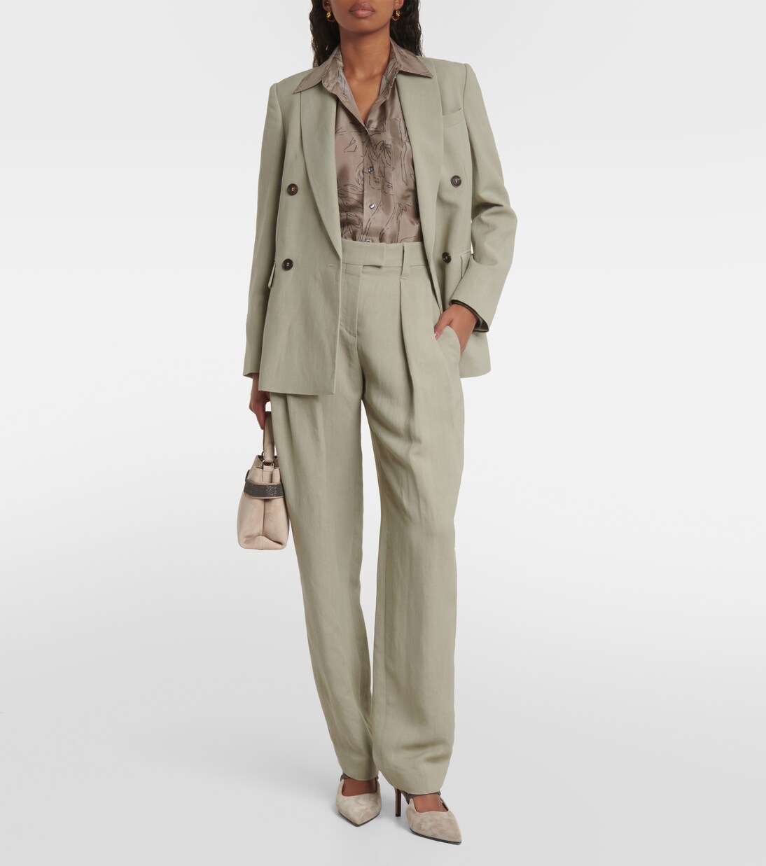 Hemd aus Seide | Brunello Cucinelli