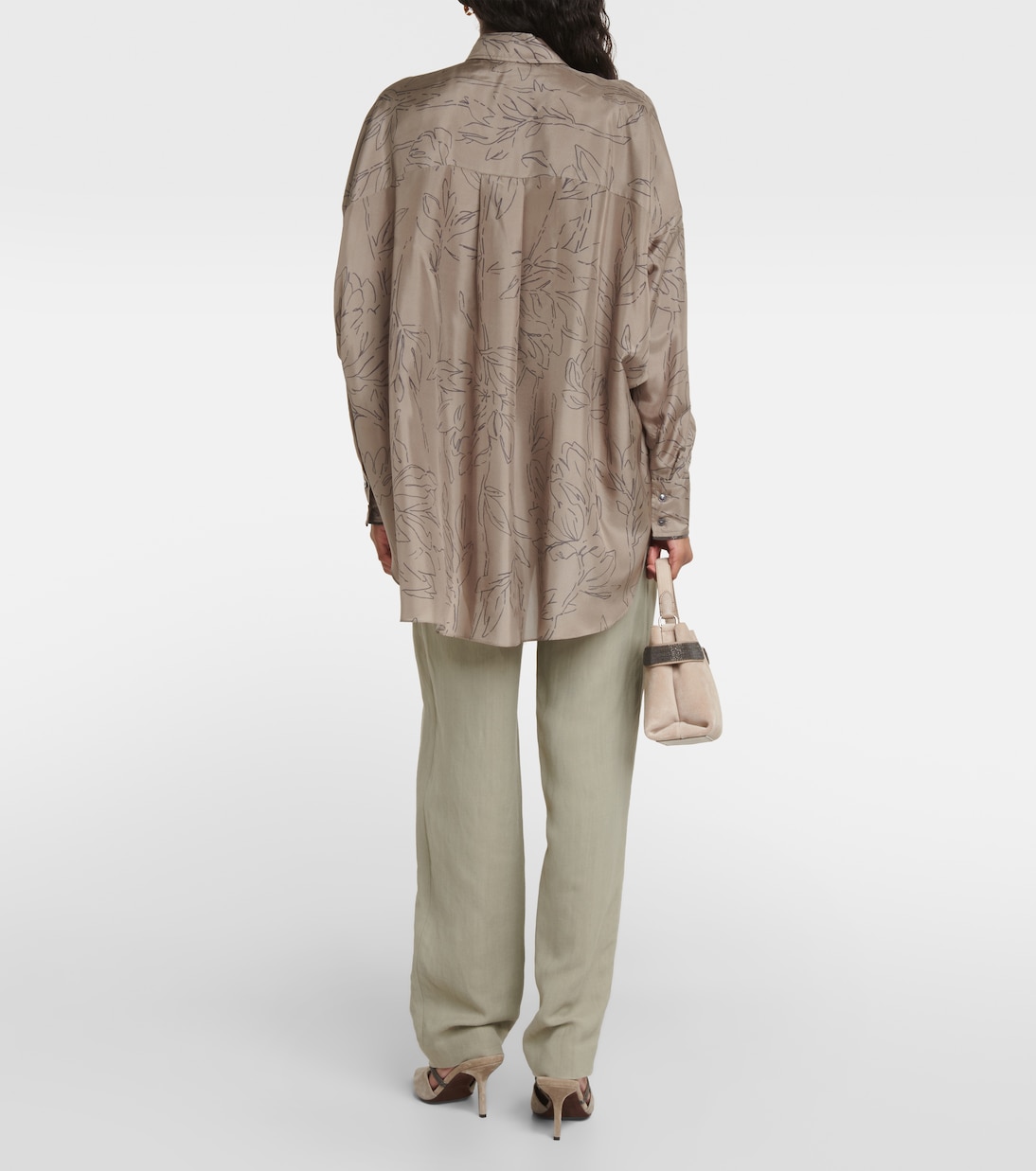 Hemd aus Seide | Brunello Cucinelli