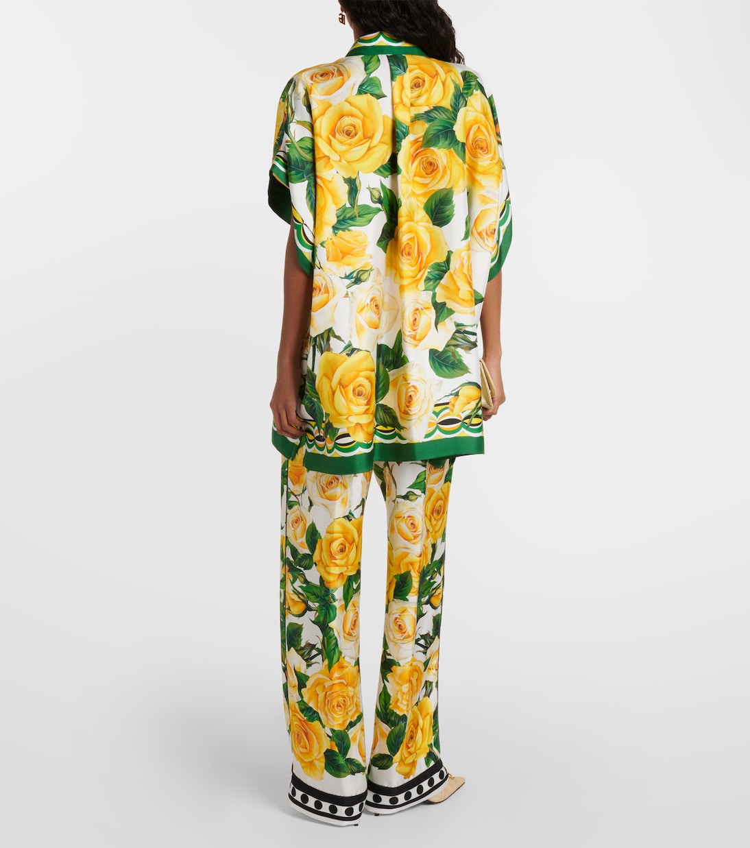 Bedruckte Bluse aus Seide | Dolce&Gabbana