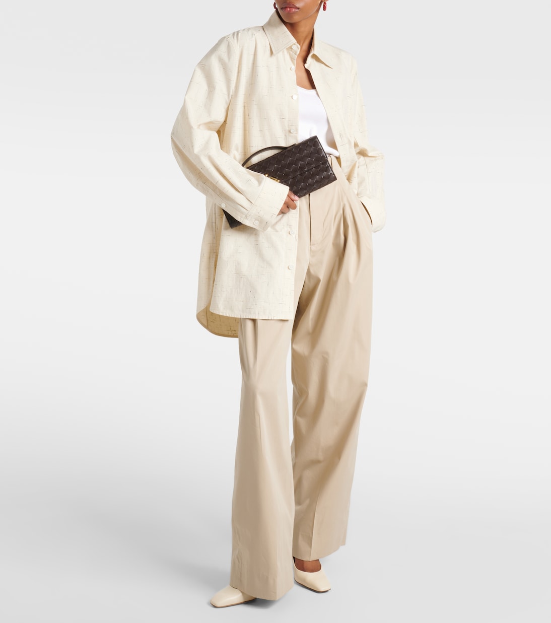 Pochette Andiamo en cuir Intrecciato  | Bottega Veneta