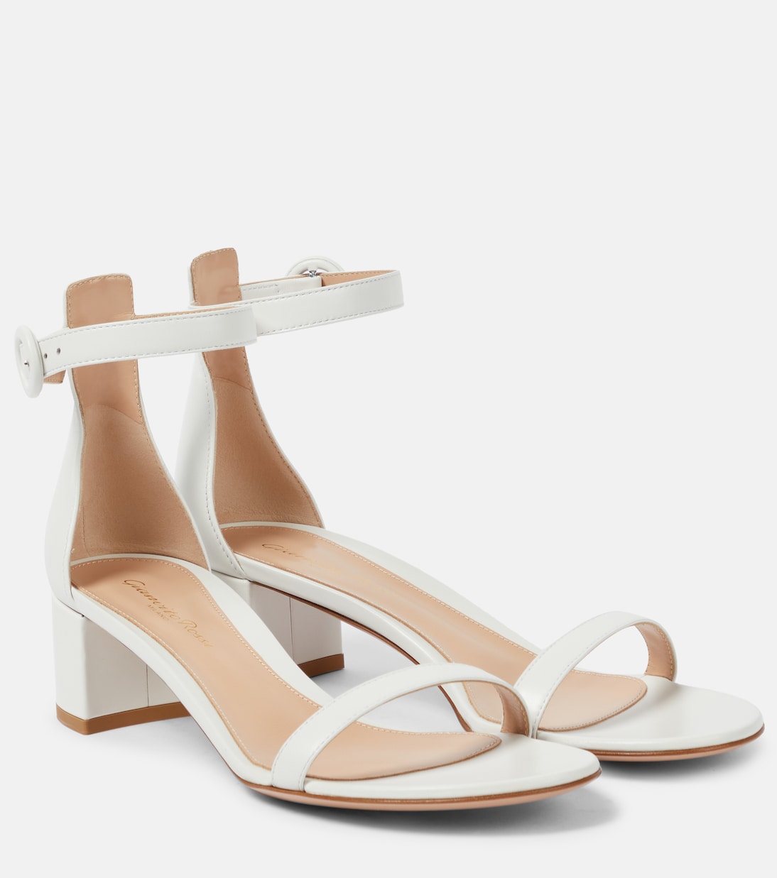 Gaeta 45 leather sandals | Gianvito Rossi