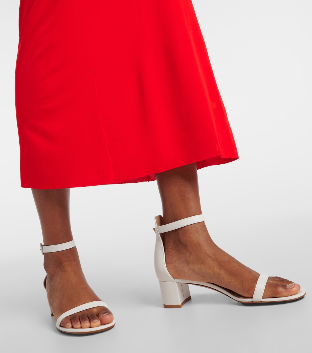 Gaeta 45 leather sandals | Gianvito Rossi