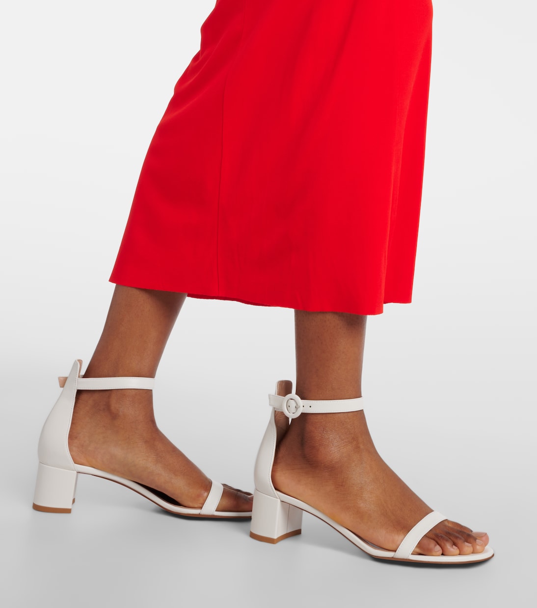 Gaeta 45 leather sandals | Gianvito Rossi