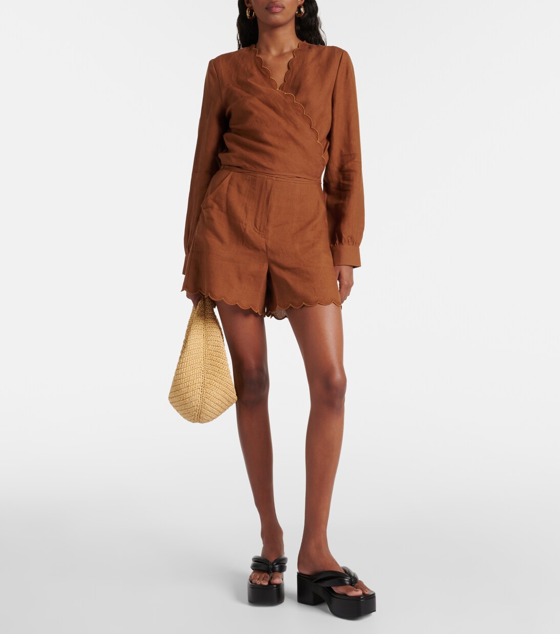 Wickeltop Joli aus Leinen | Eres