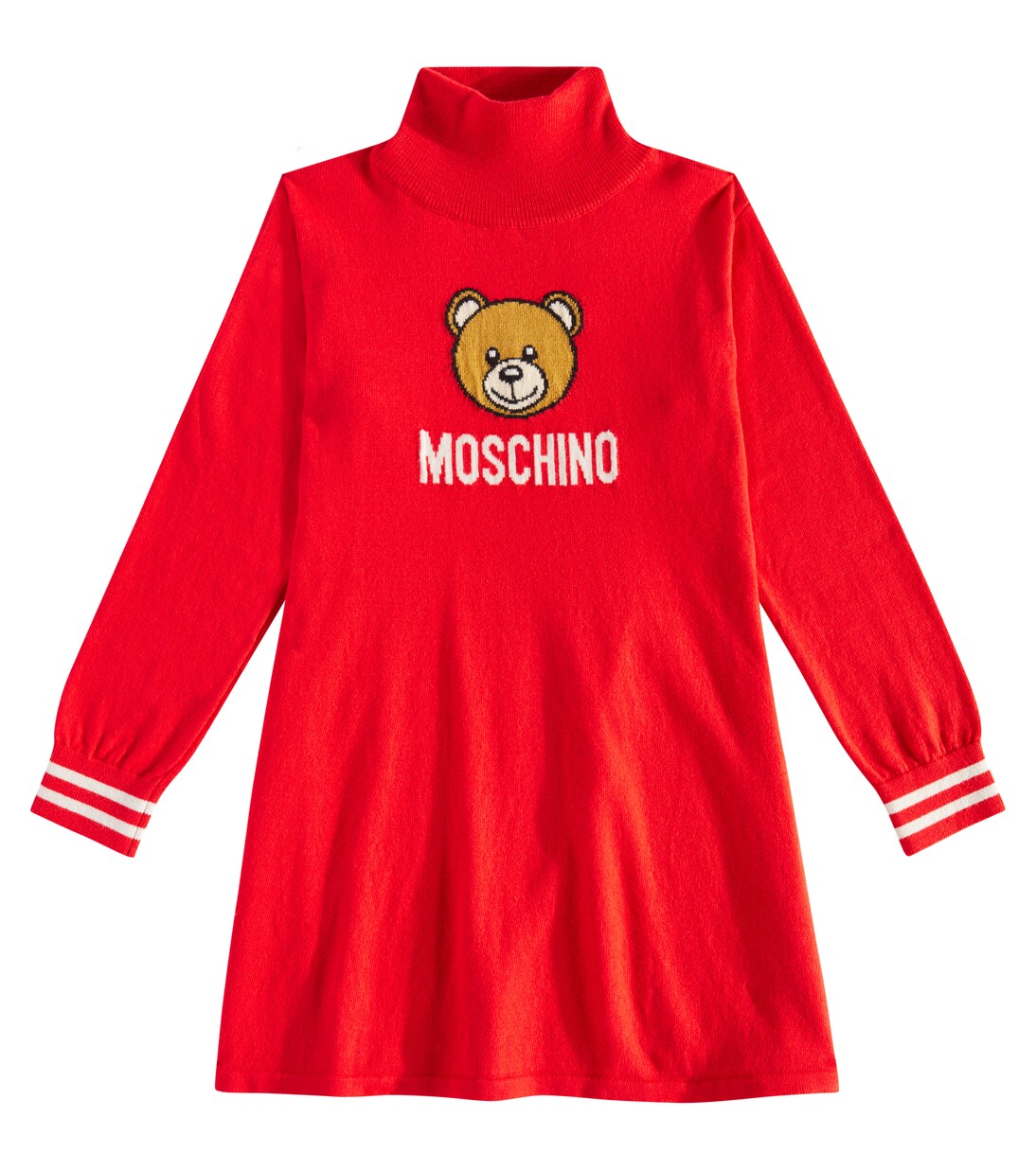 Robe en coton et laine | Moschino Kids