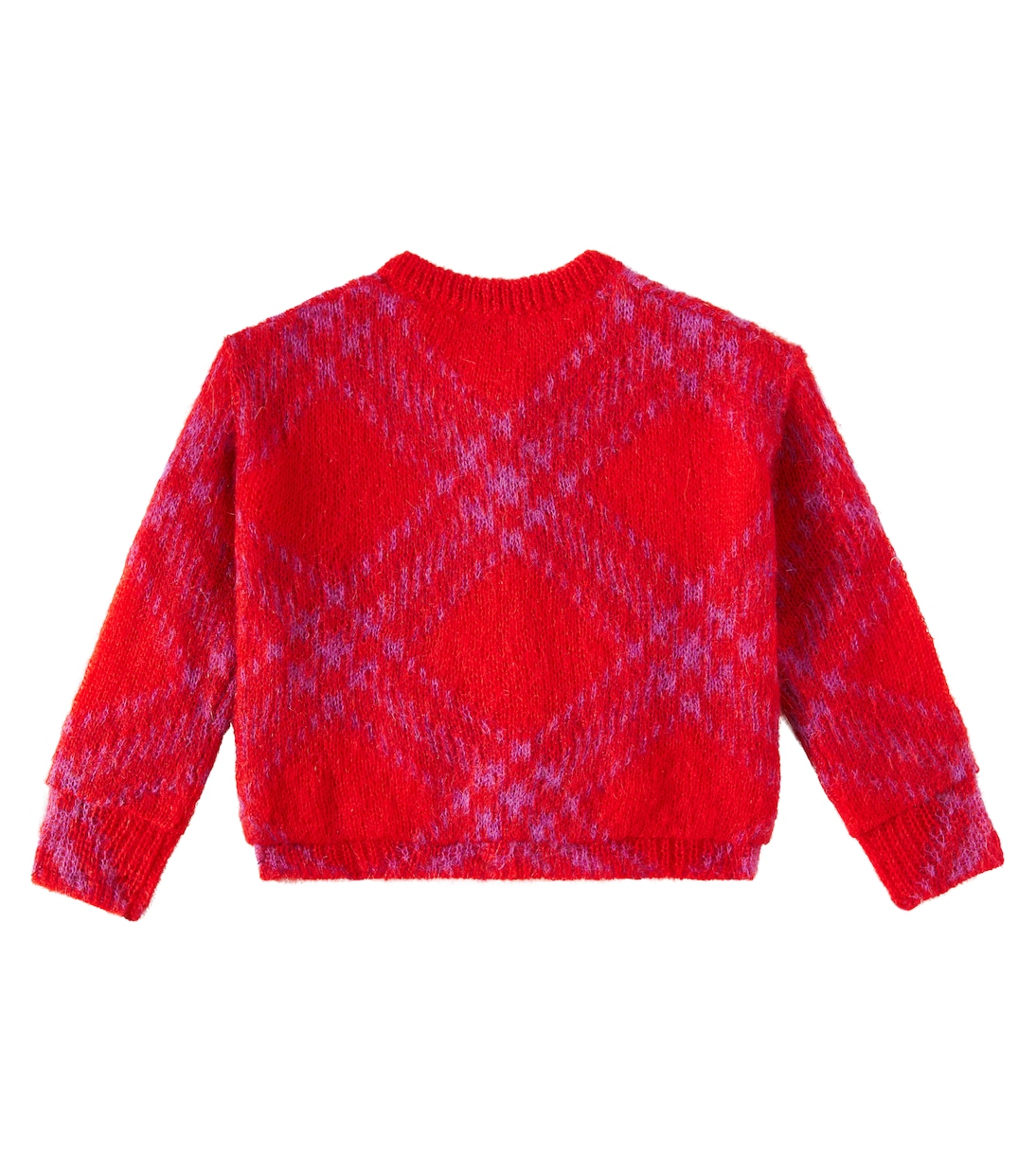 Burberry Check wool-blend cardigan | Burberry Kids