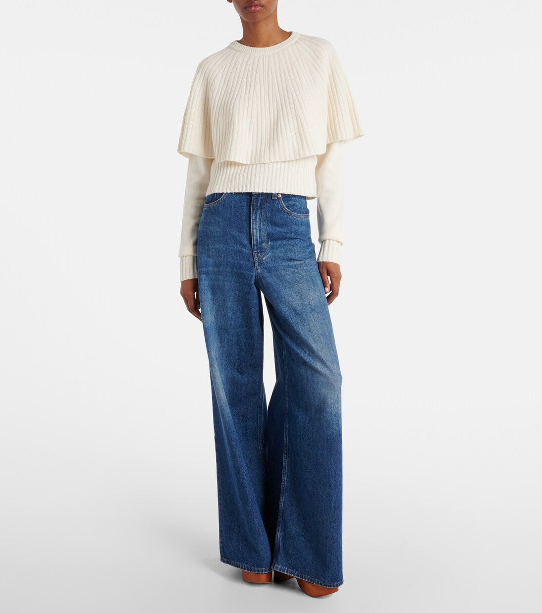 Top aus Wolle und Kaschmir | Chloé