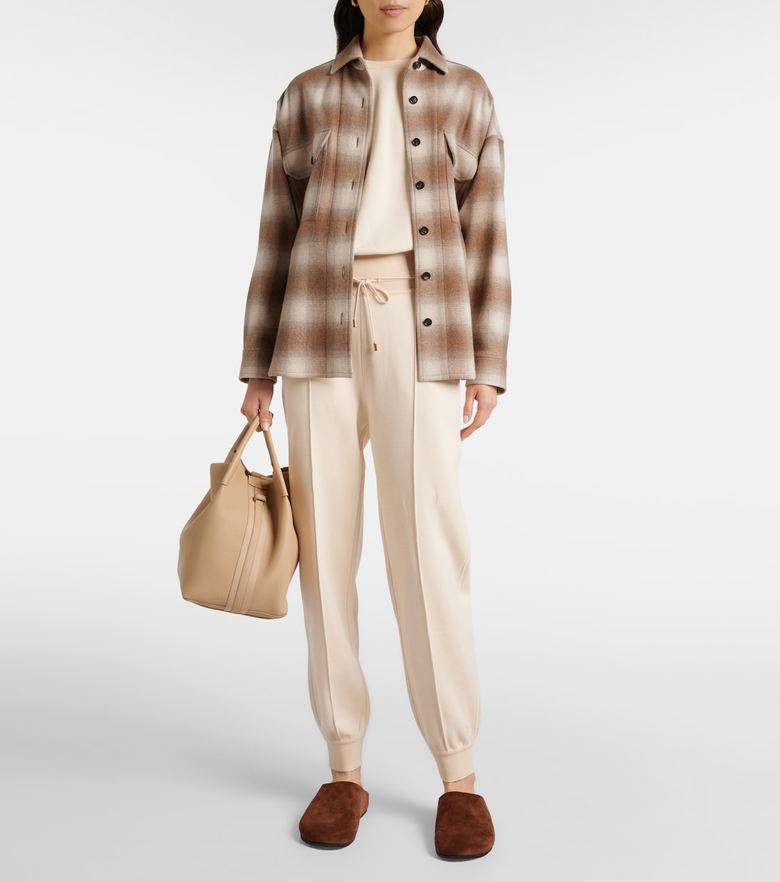 Top Viera de algodón, seda, cachemir | Loro Piana