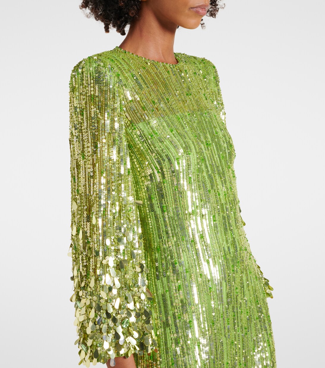 Robe longue Nymph à sequins | Jenny Packham