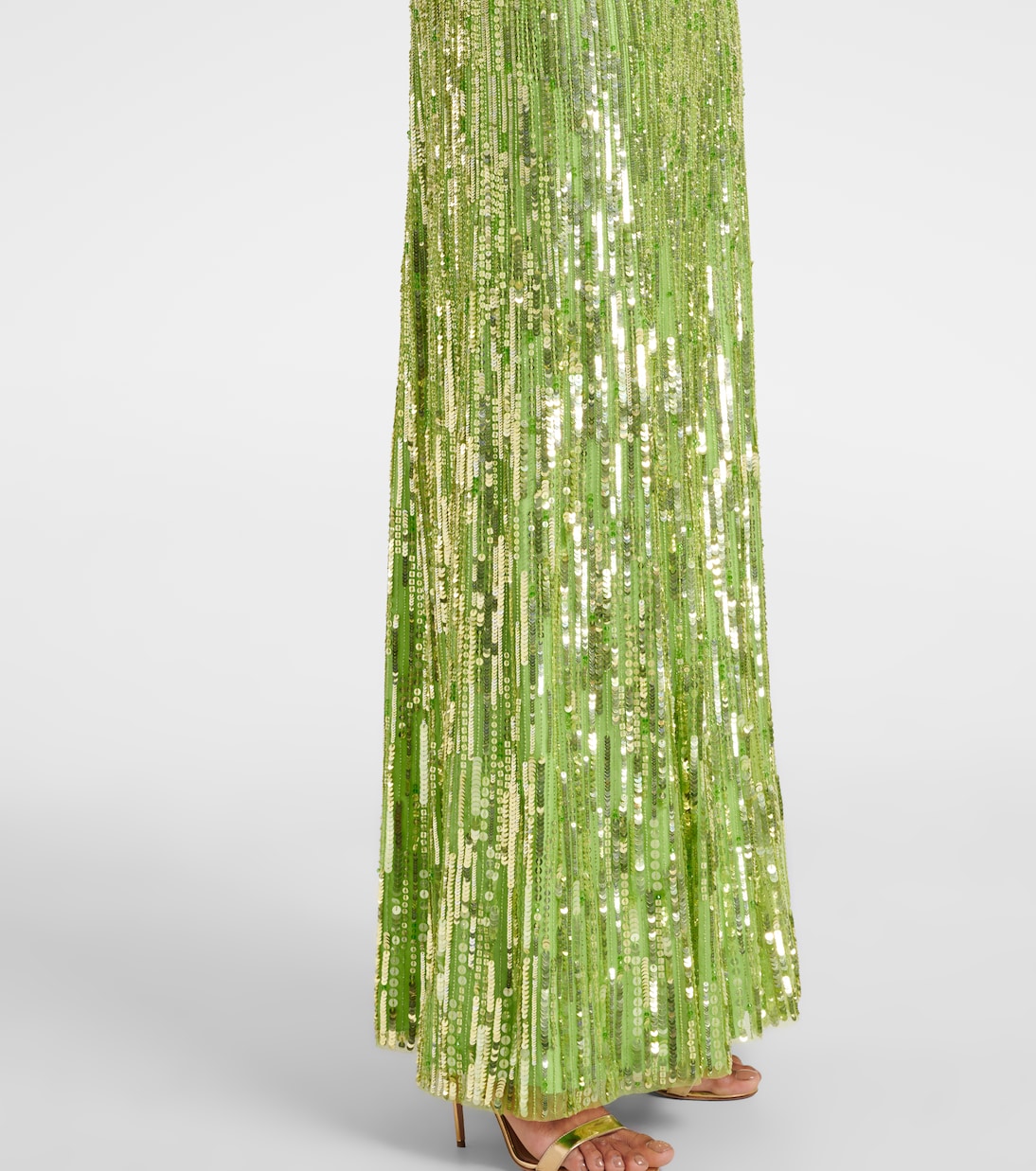 Robe longue Nymph à sequins | Jenny Packham