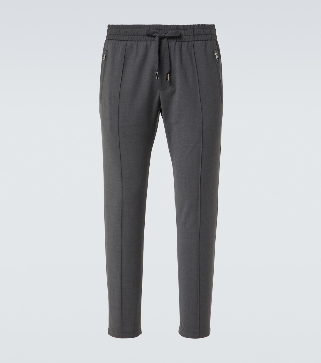 Wool-blend straight pants | Dolce&Gabbana