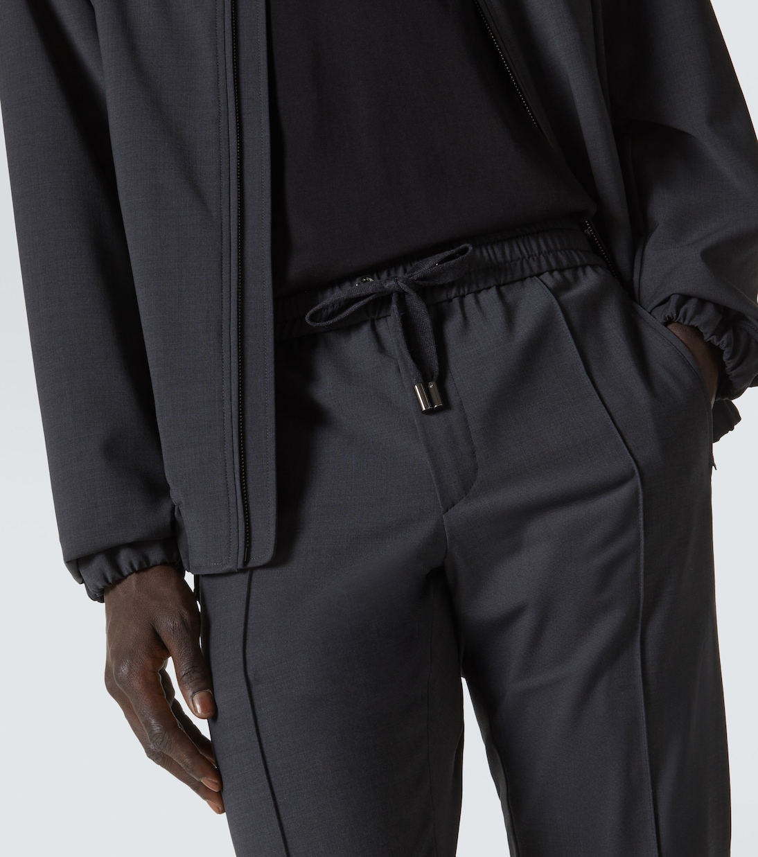 Wool-blend straight pants | Dolce&Gabbana