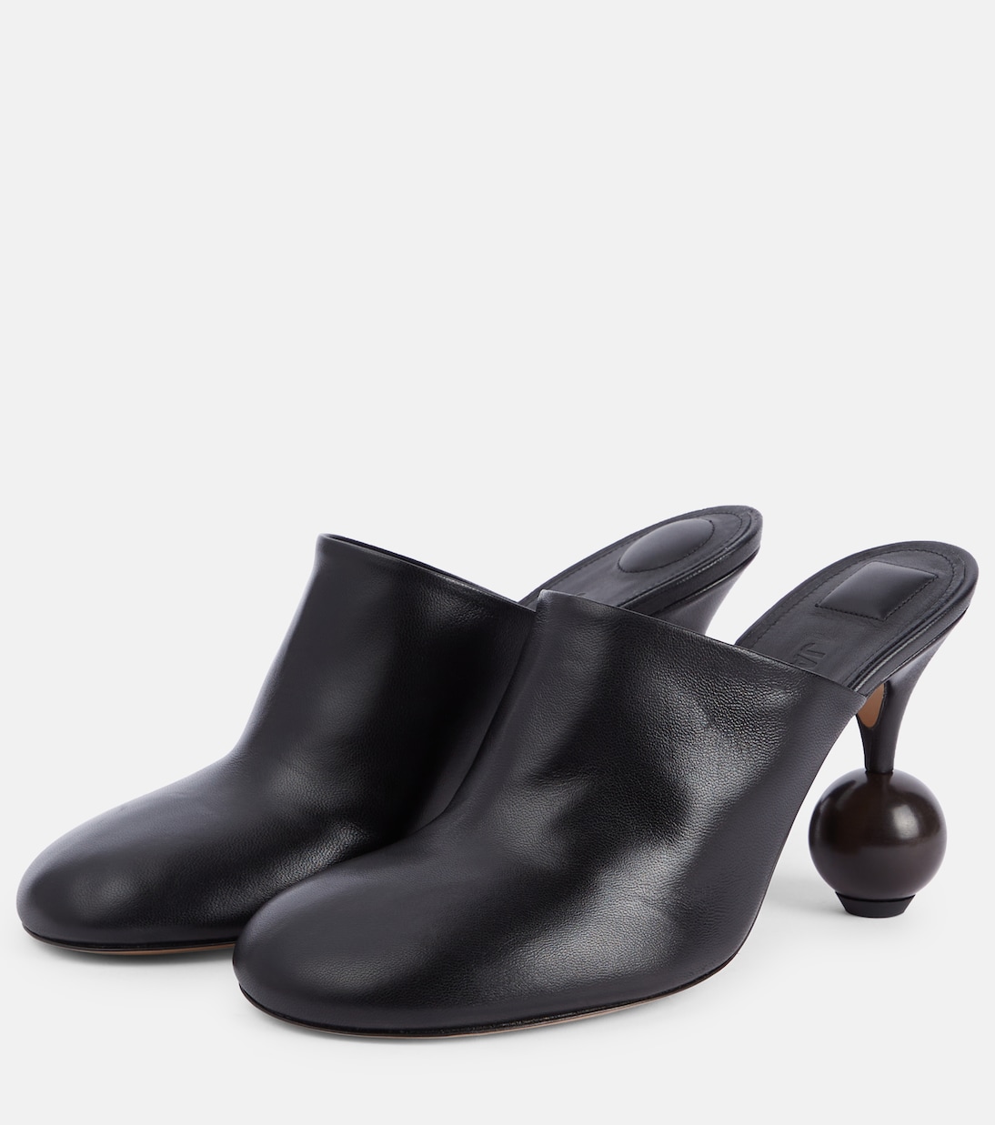 Mules Bisou 90 aus Leder | Jacquemus