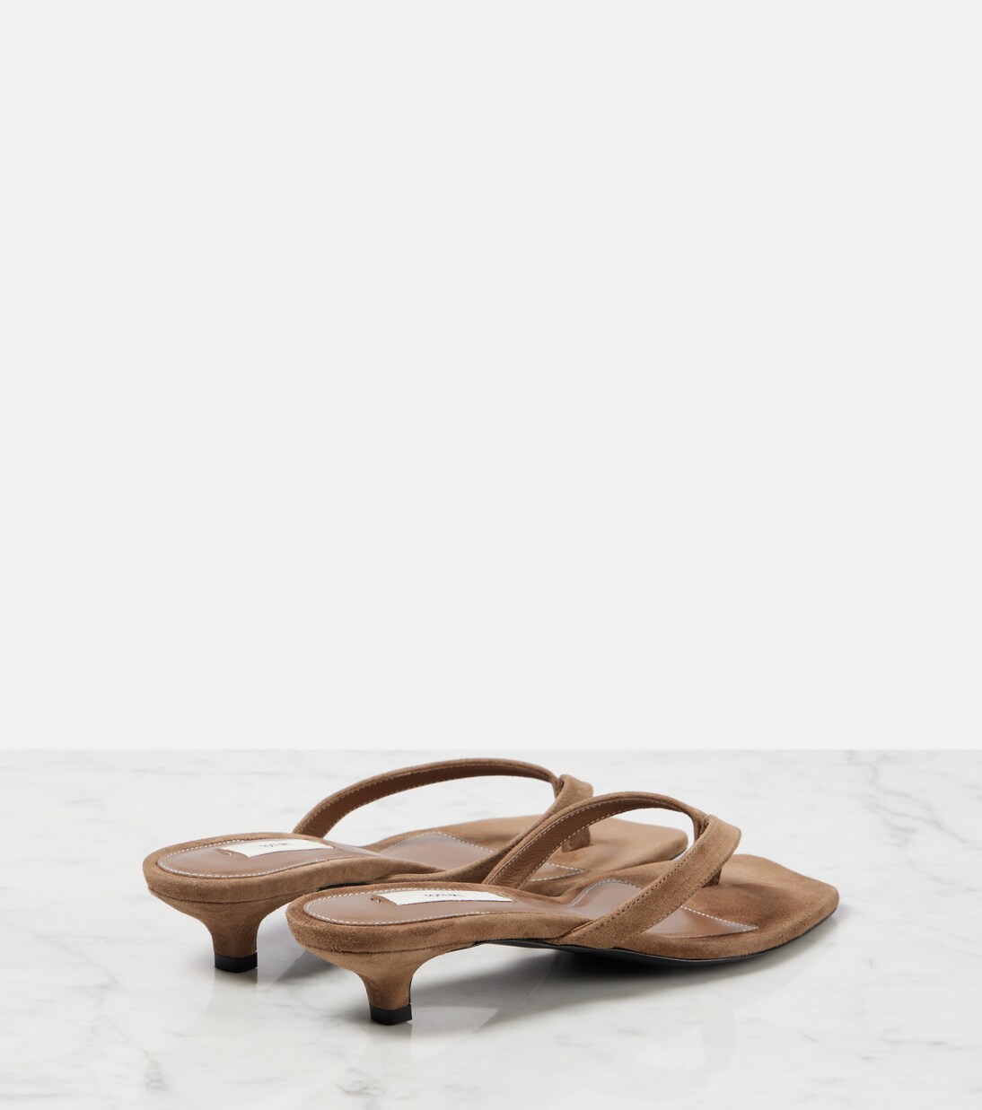 Suede thong sandals | Toteme