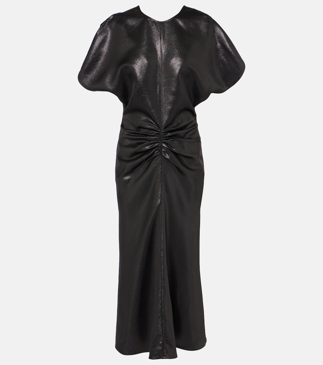 Midikleid aus Lamé | Victoria Beckham