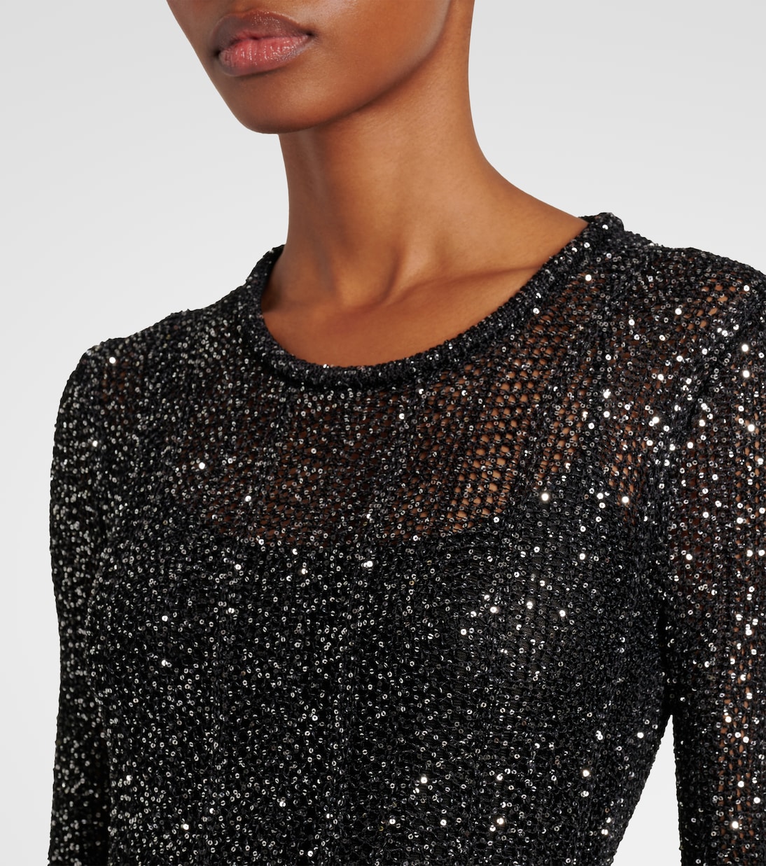 Midikleid mit Pailletten | Alaïa