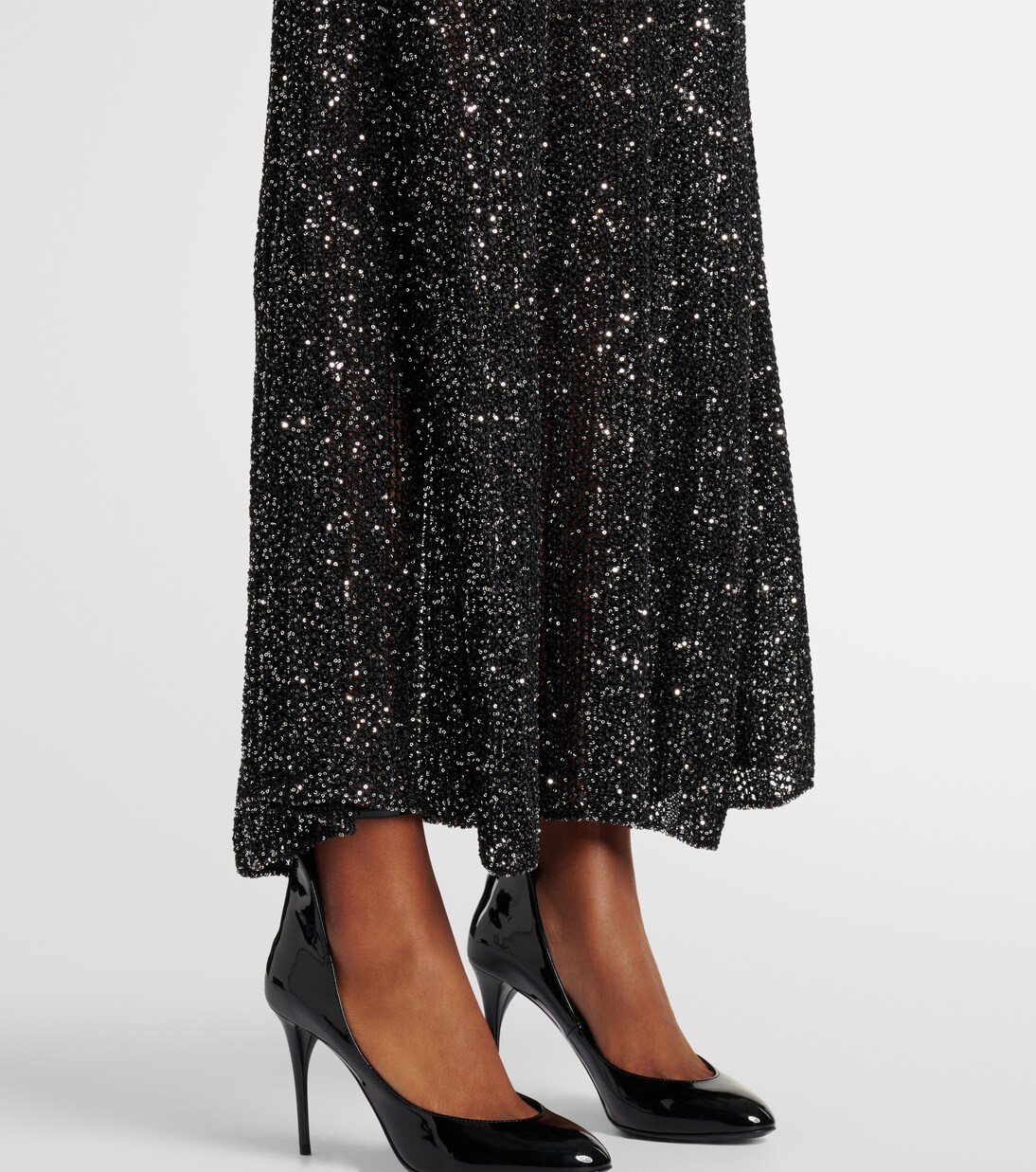 Midikleid mit Pailletten | Alaïa