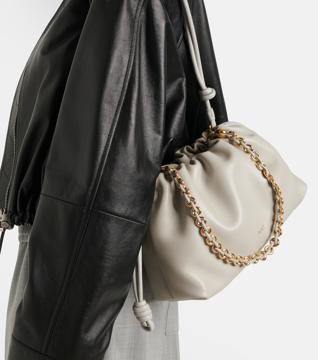 Clutch Flamenco Medium aus Leder | Loewe