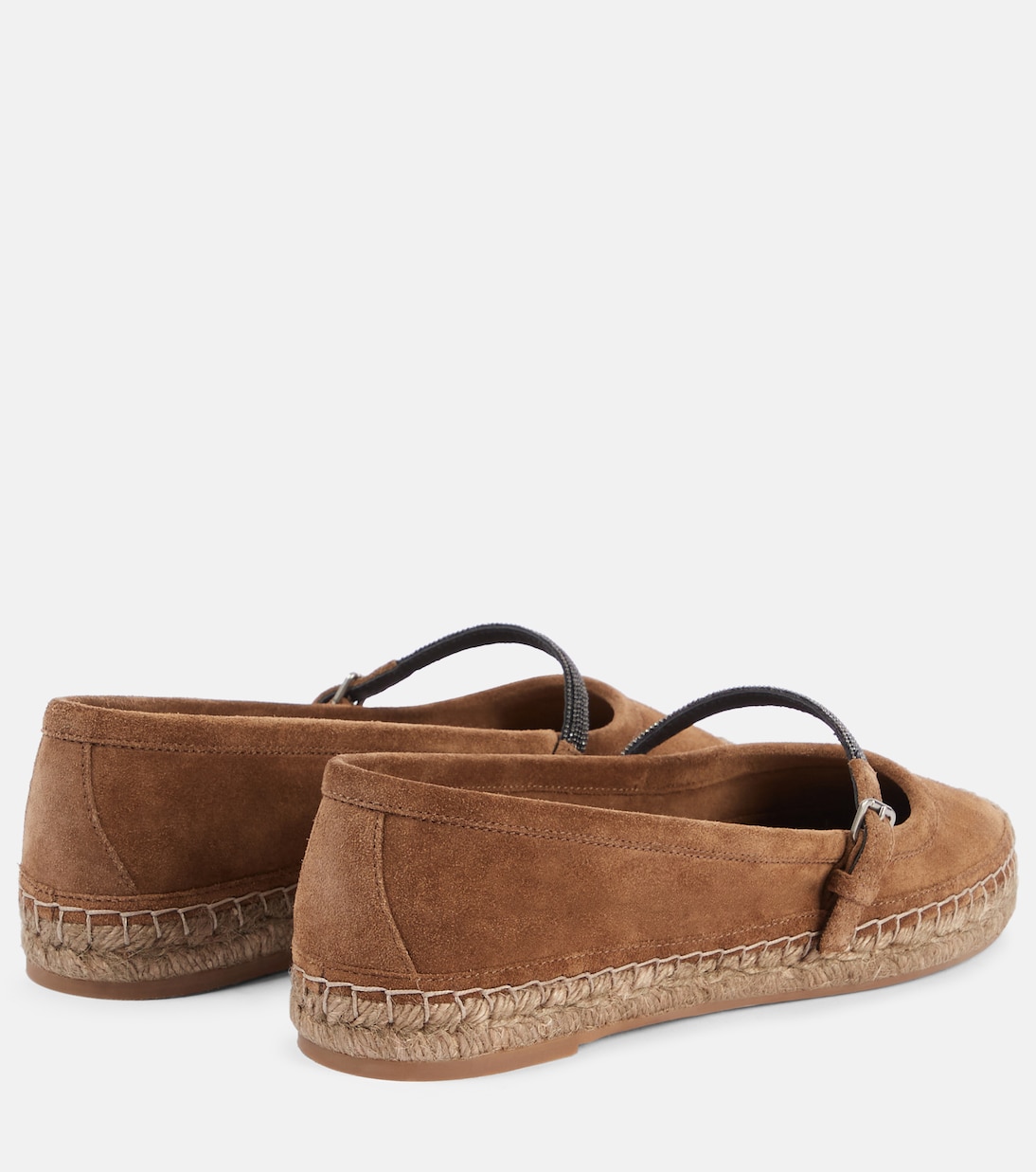 Monili suede espadrilles | Brunello Cucinelli