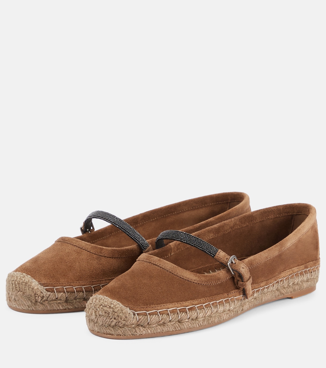 Monili suede espadrilles | Brunello Cucinelli