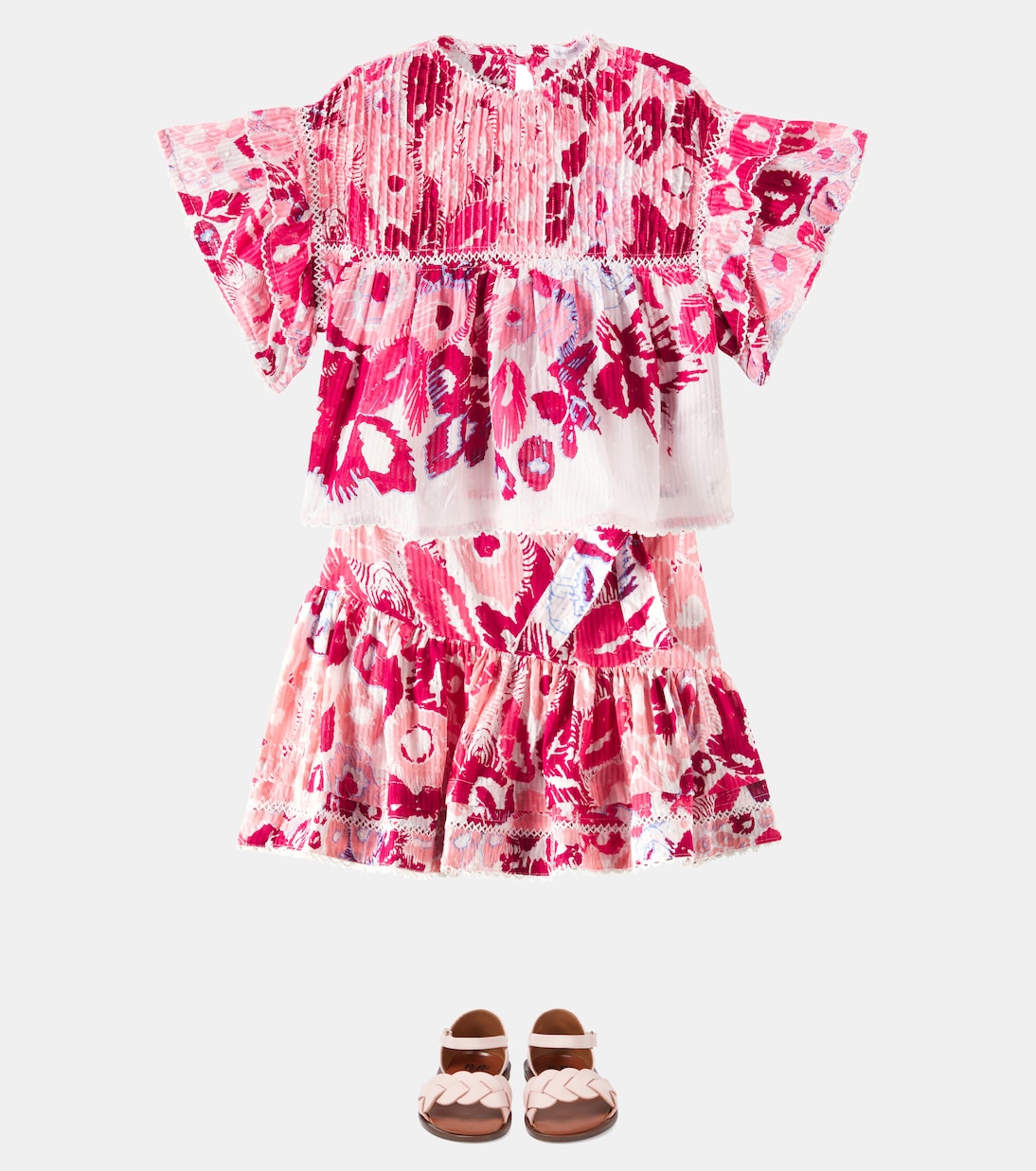 Top Chantal in cotone | Poupette St Barth Kids