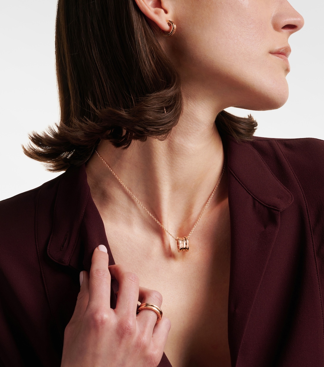 Collana B.zero1 in oro rosa 18kt | Bvlgari