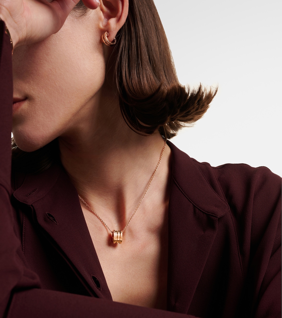 Collana B.zero1 in oro rosa 18kt | Bvlgari