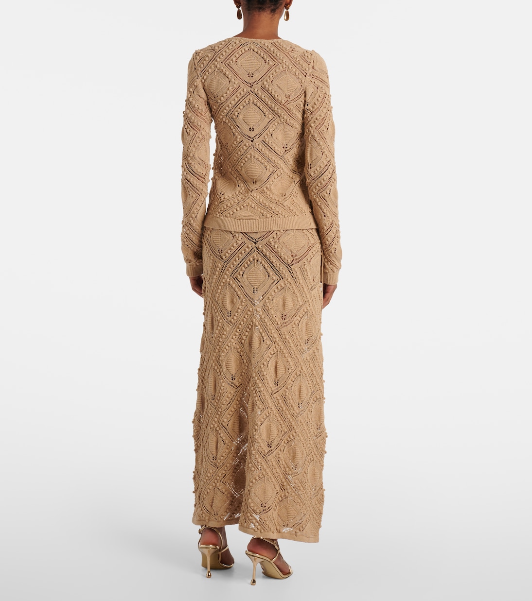 Cardigan aus Häkelstrick | Xu Zhi