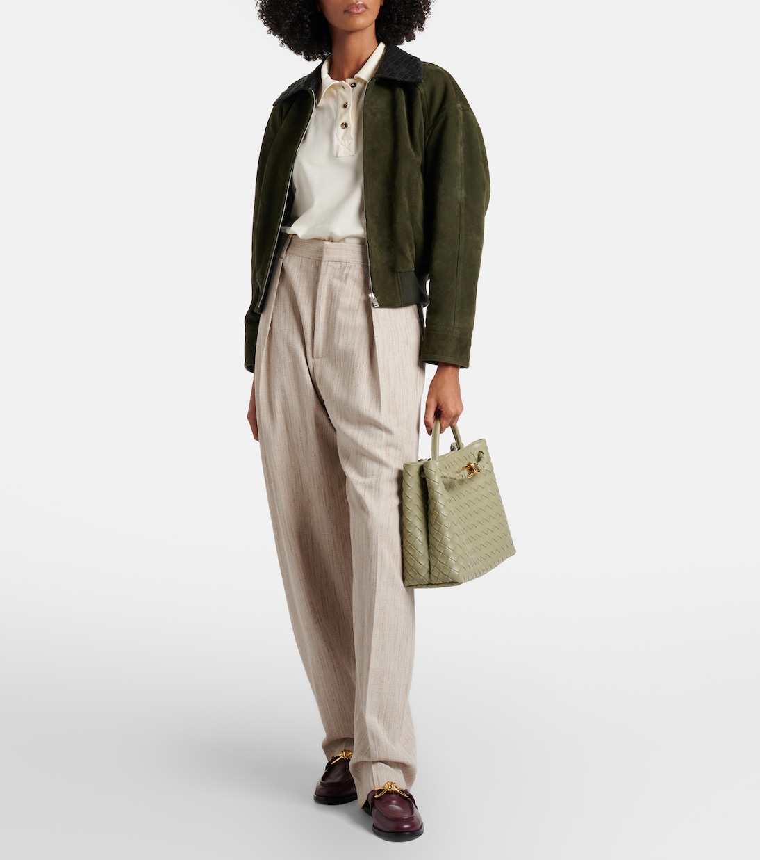 Andiamo Medium leather tote bag | Bottega Veneta