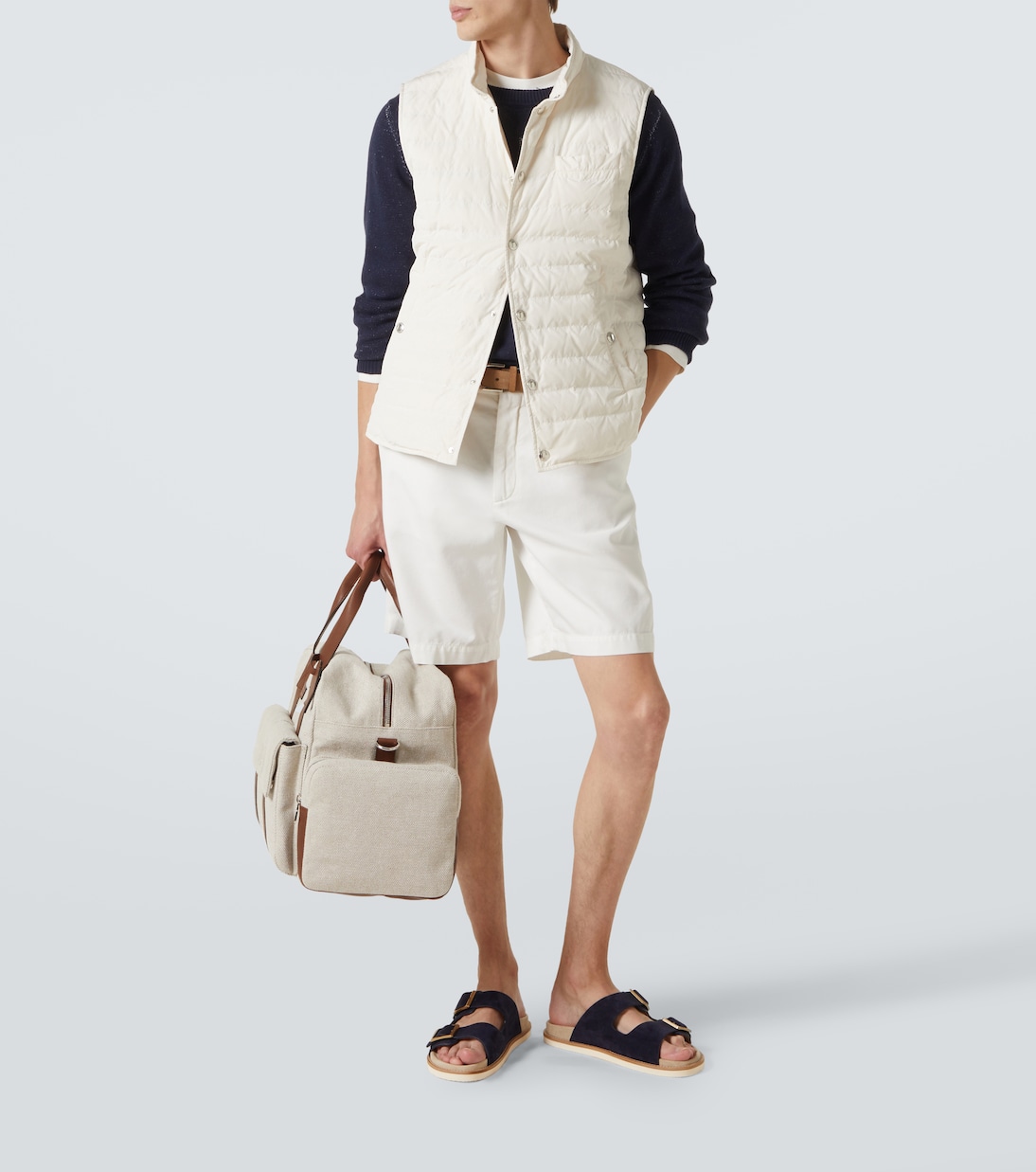 Suede sandals | Brunello Cucinelli