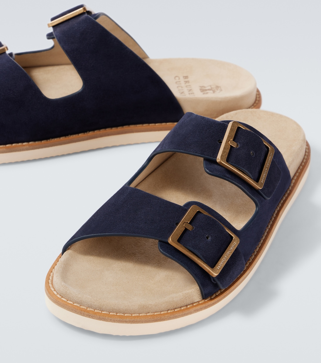 Suede sandals | Brunello Cucinelli