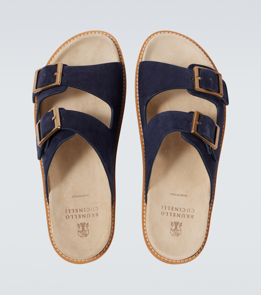 Suede sandals | Brunello Cucinelli