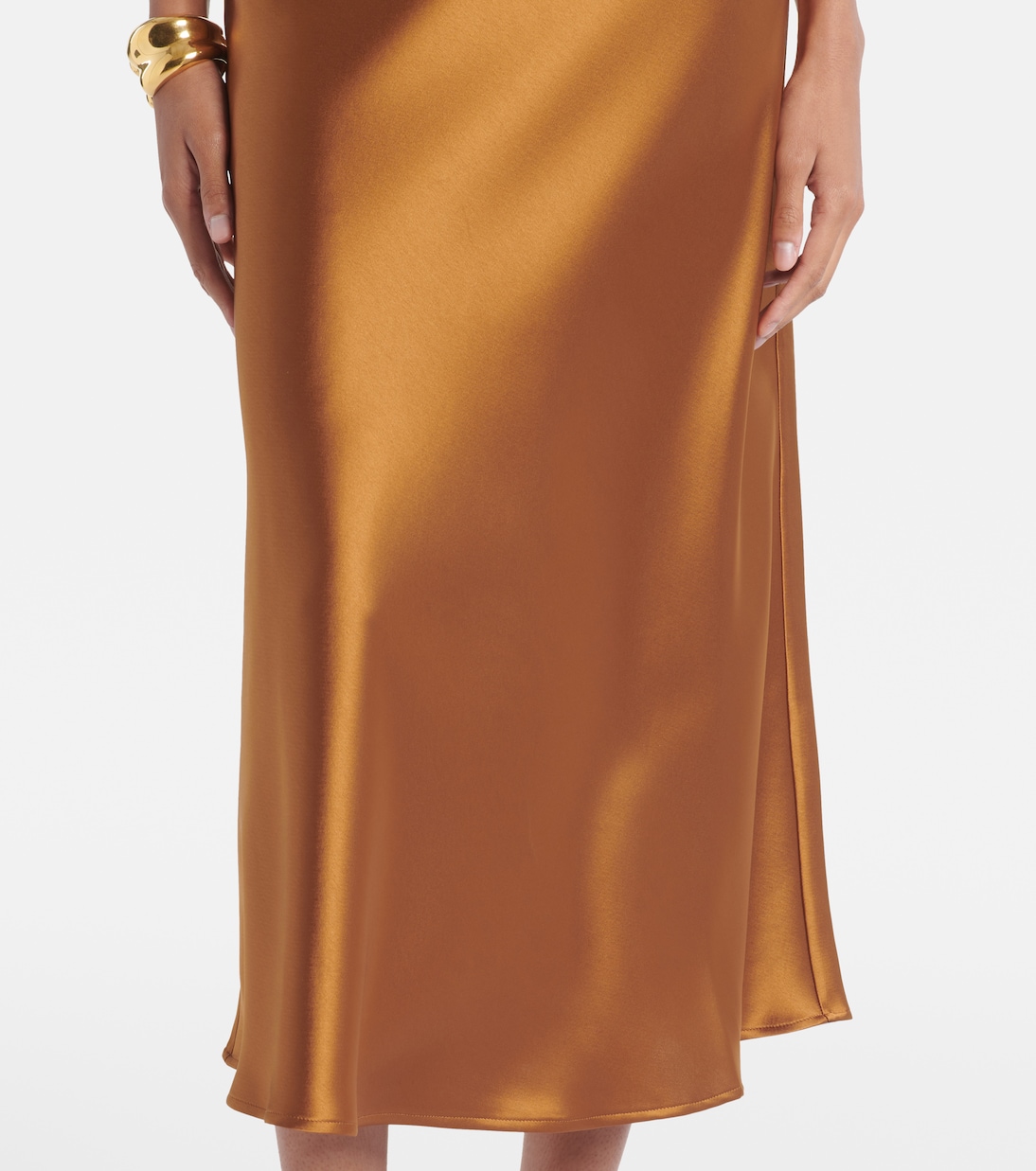 Slipskirt Valletta aus Satin | Galvan