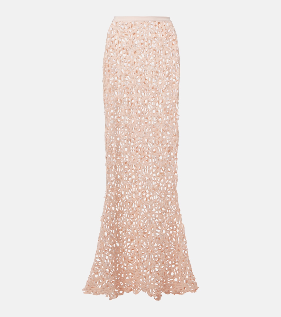 Maxirock Obie aus Häkelstrick | Norma Kamali