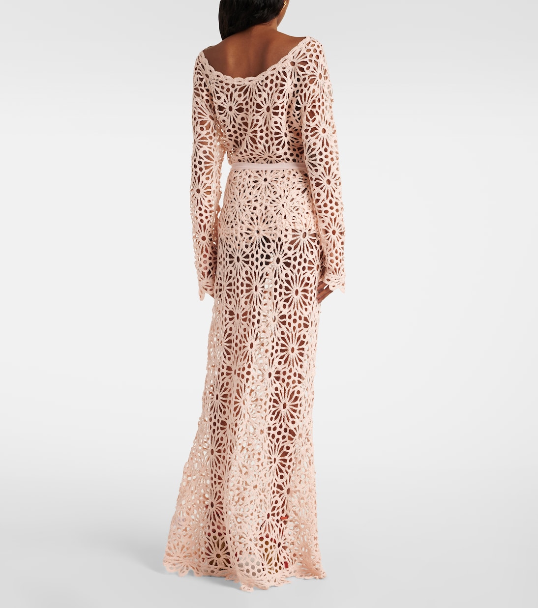 Maxirock Obie aus Häkelstrick | Norma Kamali