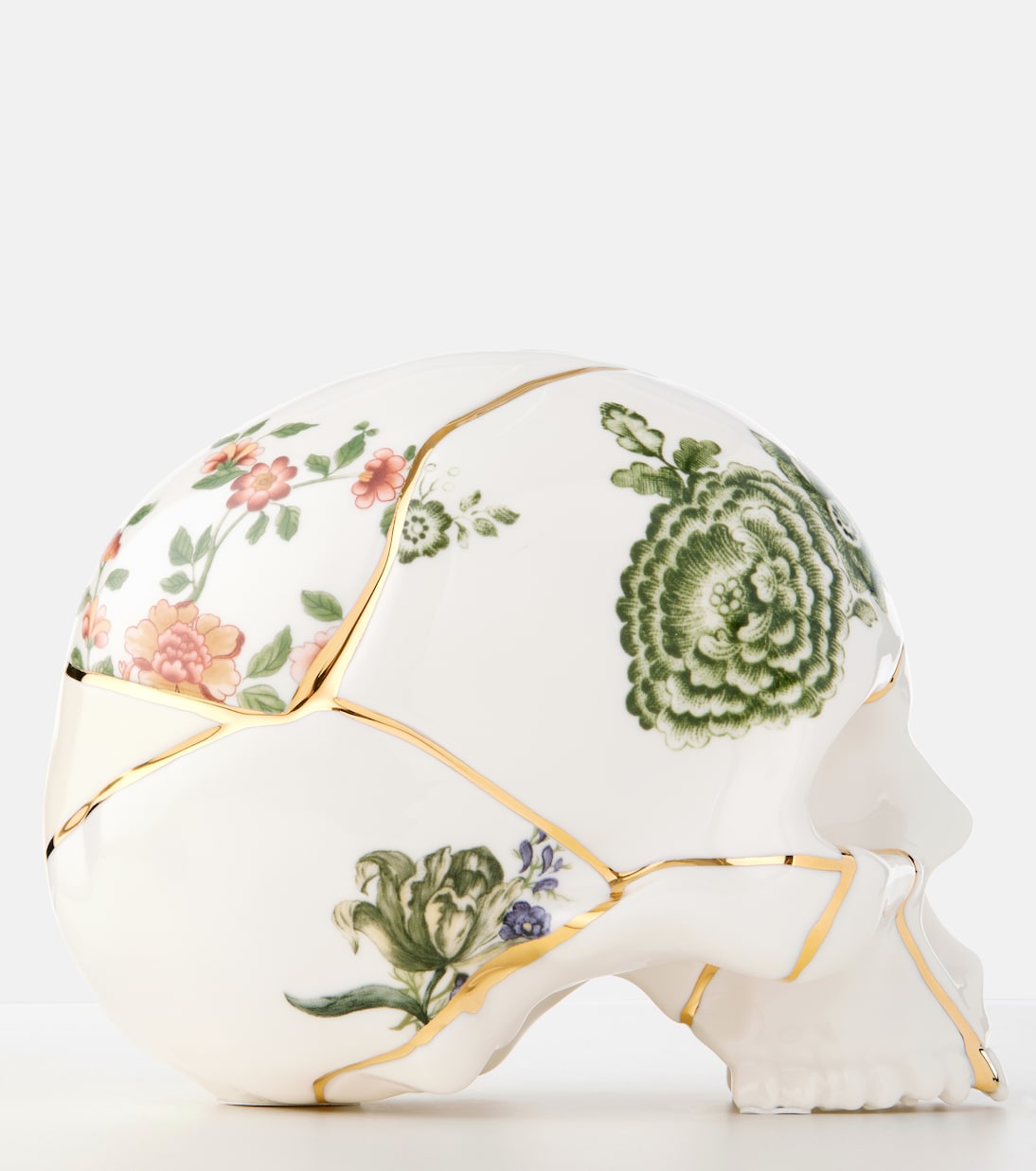Kintsugi Skull decorative object by Marcantonio Raimondi Malerba | Seletti