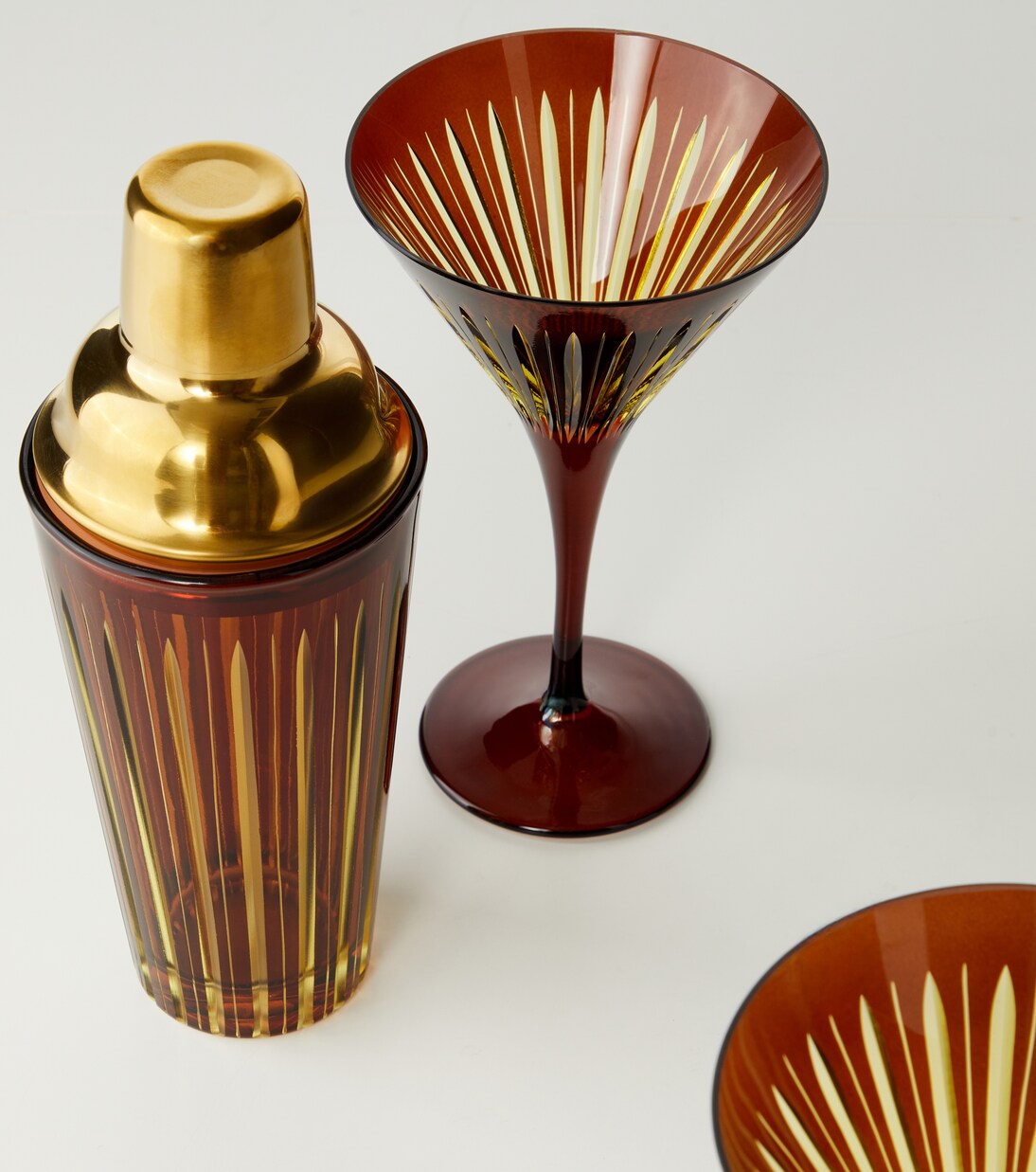 Prism glass cocktail set | L'Objet