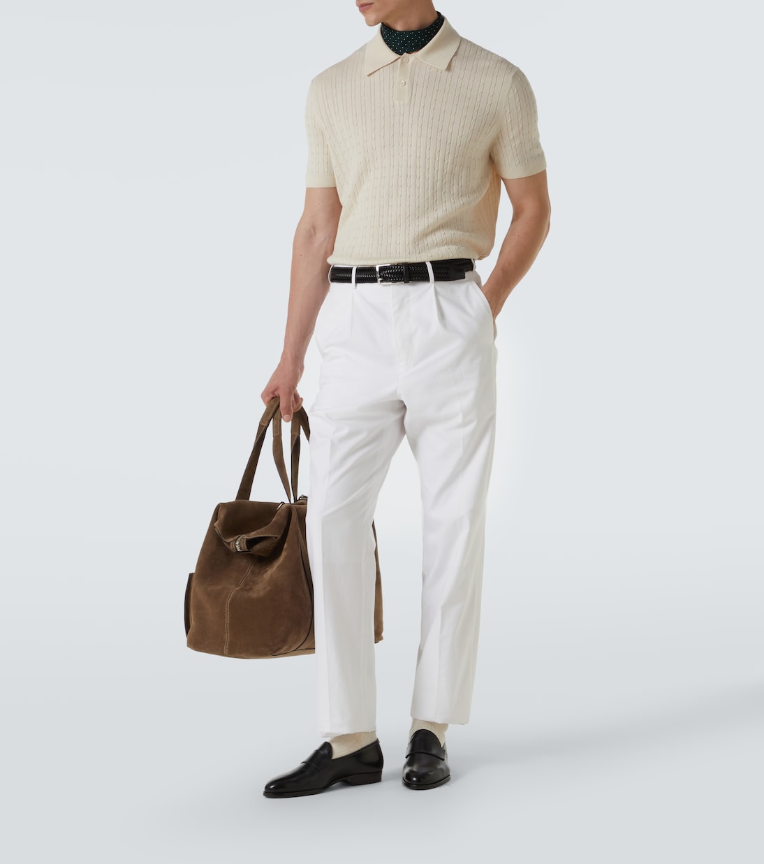 Polo de algodón y seda  | Dunhill