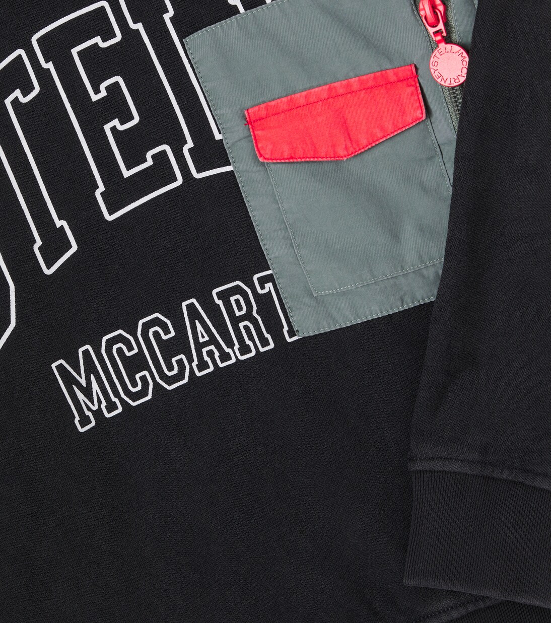 Cotton fleece sweatshirt | Stella McCartney Kids