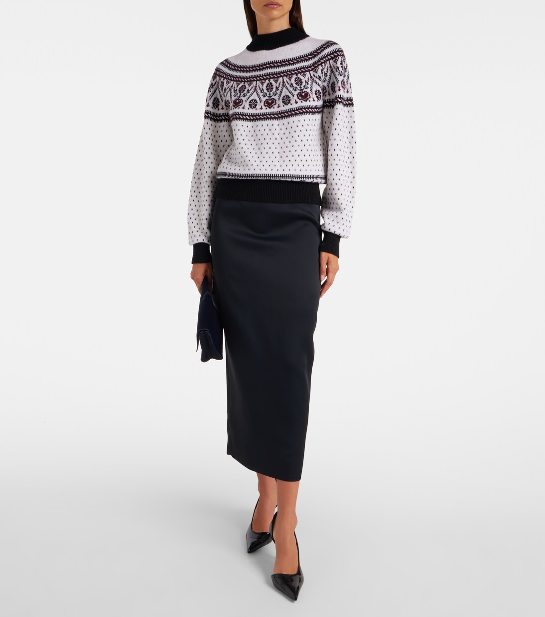 Guy Fair Isle cashmere sweater | Khaite