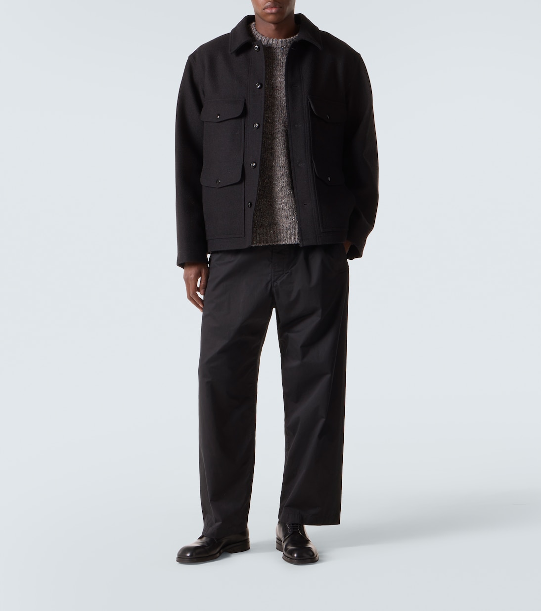 Leather Derby shoes | Lemaire