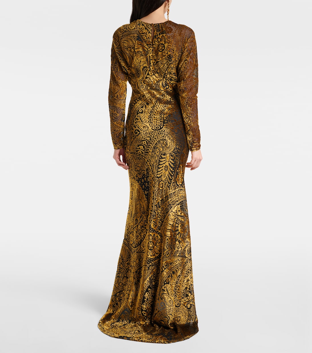 Paisley jacquard maxi dress | Etro