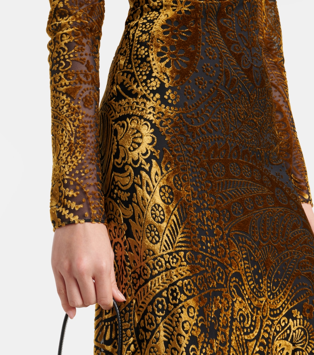 Paisley jacquard maxi dress | Etro